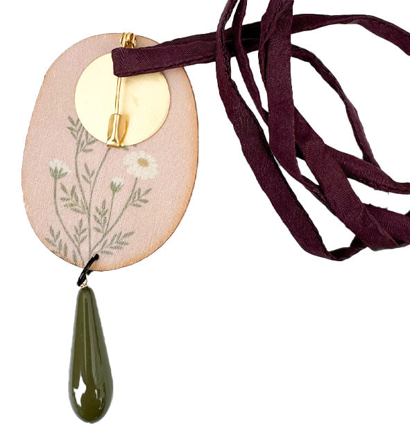 Collana / spilla DROP 19