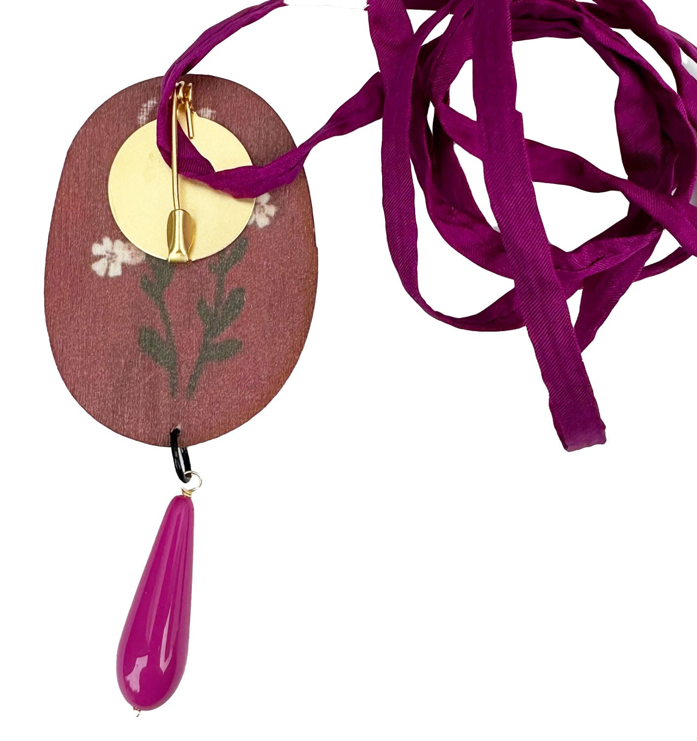 Collana / spilla DROP 11